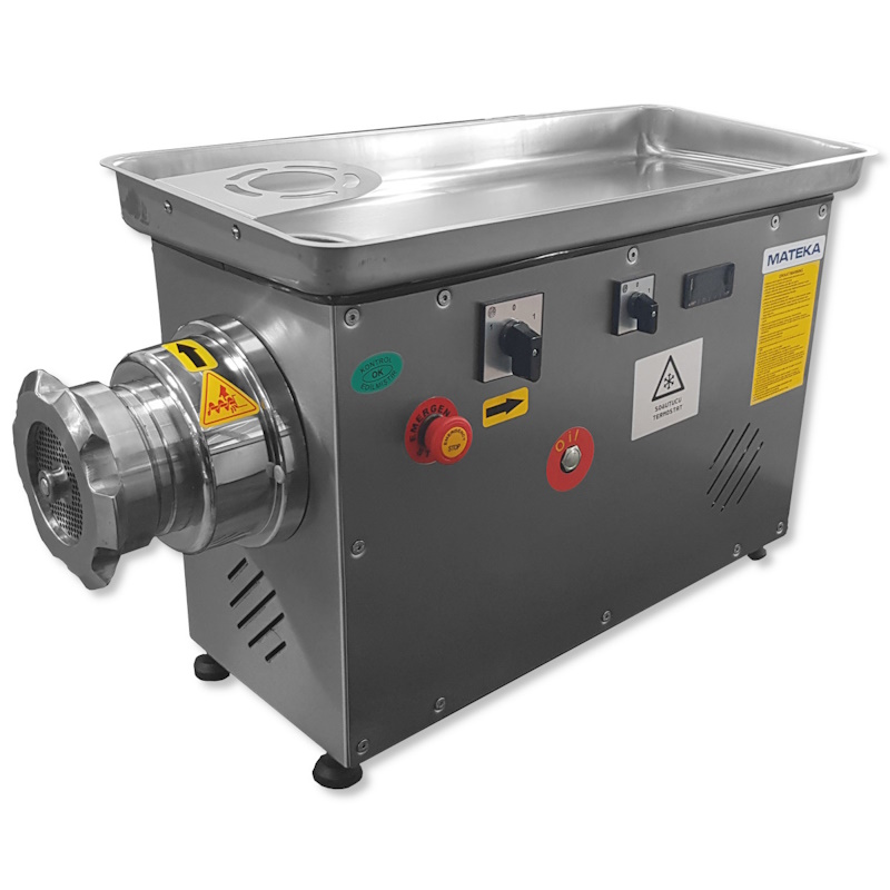 MATEKA ESG 42T Et Kıyma Makinesi, Soğutuculu, No:42, 1000 Kg/saat, Inox Kafa, 400 V